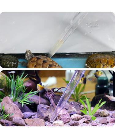 WEAVERBIRD Manual Fish Tank Water Changer Aquarium Dropper 30ml Aquarium Clean Pipette Dropper Fish Tank Cleaning Waste Remover Aquarium Gravel Cleaning Straw Black - Buy Online on GoSupps.com