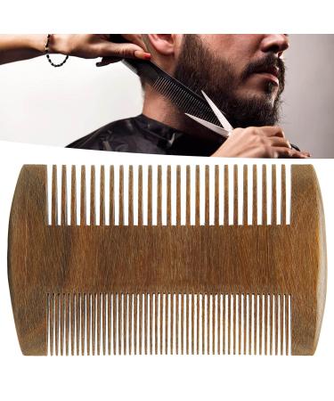 Double-Sided Wooden Lice Comb | Wide & Fine Teeth for Louse Removal & Beard Grooming - Perfect for Men - Buy Online on GoSupps.com