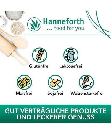 Gluten-Free Sponge Cake Baking Mix | Hanneforth | 3x300g | International Shipping - Buy Online on GoSupps.com