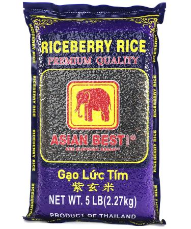 Asian Best Riceberry Rice, 5 Lb