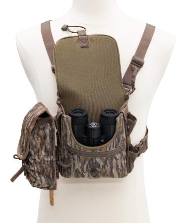 ALPS OutdoorZ Vantage Binocular Harness with Non-Metallic Straps & Removable Pocket in Mossy Oak - One Size - Buy Online on GoSupps.com