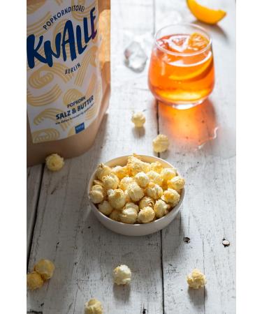 Handmade Salt & Butter Popcorn - Popkornditorei Knalle - Crispy Snack from Berlin 100g - International Shipping Available - Buy Online on GoSupps.com