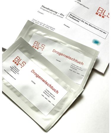 Bavarian Lifescience Surface & Wipe Test - Detect Cocaine on Surfaces - Double Pack - International Shipping Available - Buy Online on GoSupps.com