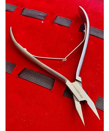 INGROWN Toe Nail Clippers Nippers Cutters Flame Point Podiatry Instrument 5" Professional Thick Toe Nail Chiropody - Buy Online on GoSupps.com