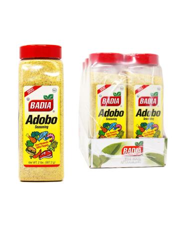 Badia Adobo with Pepper, 2 Pound (Pack of 6)