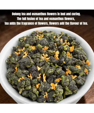 HQZM Osmanthus Oolong Tea High Mountain Strong Fragrance Tea 250g 1763oz Strong Osmanthus Aroma - Buy Online on GoSupps.com