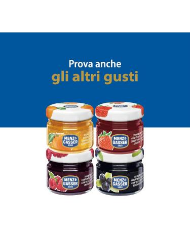 MENZ & GASSER 1935 Menz&Gasser Premium Quality Monodose Extra Peach Jam with Fruit High Quality 48 Pots x 28 g - Buy Online on GoSupps.com