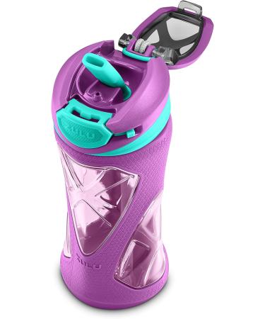 ZULU Torque 16oz Kids Water Bottle - Leak-Proof, BPA-Free, Purple - Buy Online on GoSupps.com