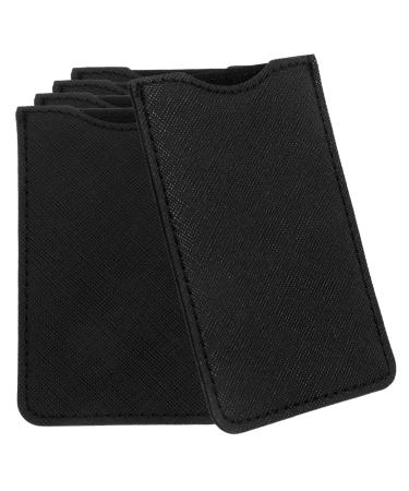 Gatuida 5 Pi ces tui Peigne Pu Porte-peigne tui Peigne de Voyage Souple Courts Organisateur de Rangement Protection Anti-rayures