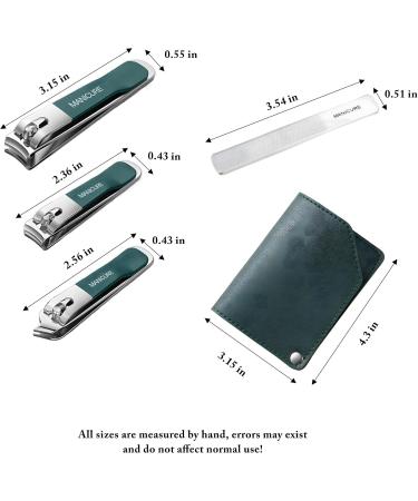Nail Clippers with A Portable Protective Cover Large Small Oblique Models Multi-Color Options - Buy Online on GoSupps.com