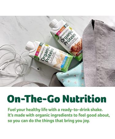 Purely Inspired Organic Protein Shake | 20g Plant Based Protein | Ready to Drink Chocolate Shake | Pack of 12 | Decadent Chocolate Flavor - Buy Online on GoSupps.com