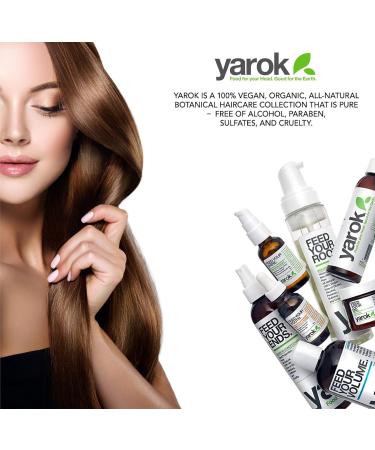 Yarok Feed Your Volume Shampoo - Vegan Sulfate-Free Volumizing Cleanse with Aloe Vera & Macadamia Oil - 8.5oz - Nourish & Lift Hair - Buy Online on GoSupps.com