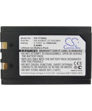 PRUVA Battery for Janam XM5 XM70 XM70XP XP Series XP20W - 1800mAh - International Shipping Available - Buy Online on GoSupps.com