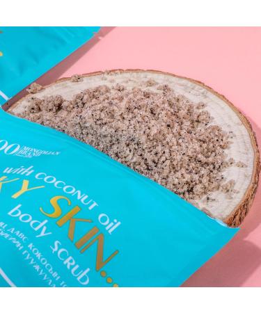 GOO Silky Skin Body Scrub with Jamts Salt & Coffee - Exfoliate & Nourish for Radiant Skin - International Shipping Available - Buy Online on GoSupps.com