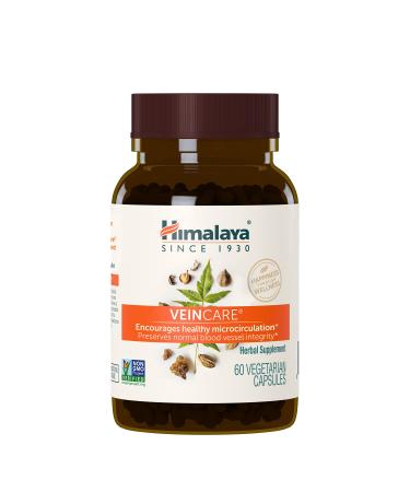 Himalaya VeinCare for Healthy Vein Walls and Rectal Comfort, 300 mg, 60 Capsules, 1 Month Supply