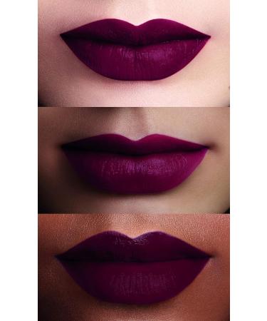 L'Oreal Paris Rouge Signature Matte Liquid Lipstick 103 I Enjoy Purple 7 ml - Long Lasting, Vivid Color - Pack of 1 - Buy Online on GoSupps.com