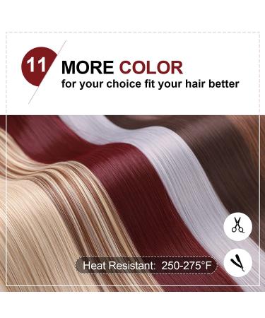 Shop Black Clip-in Ponytail Extensions - 70cm Hairpiece for Natural Look | Glow Hair Extension & Magic Paste Wrap Around - Buy Online on GoSupps.com