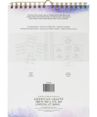 We R Memory Keepers Watercolor Brush Lettering Set - Assorted Colors (One Size) - Buy Online on GoSupps.com