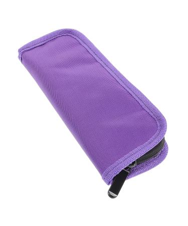 KOMBIUDA Insulin Cooler Pack Portable Cooler Bag Cooler for Medicine Travel Travel Suitcases Medication Travel Bag Diabetic Carrying Cooling Bag Medicines Carrying Case Storage Holder Purple 20x7cm