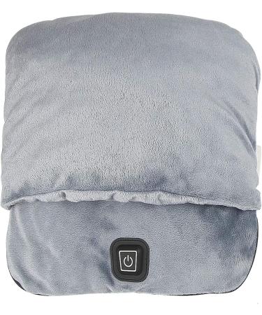 Foot Warmers with Heating & Vibration Massage | Fast Heating Pillows | Ultra-Wide Straps | Durable Non-Slip Sole | Unisex Wintergarten Infrared Radiator (Gray One Size) - Buy Online on GoSupps.com