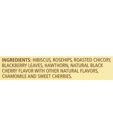 Celestial Seasonings Black Cherry Berry Herbal Tea - Caffeine Free, 20 Bags (1.6 oz) - Buy Online on GoSupps.com