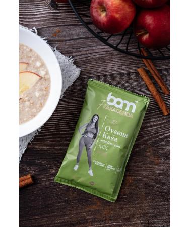 BAM Oatmeal Apple Pie Protein Porridge Healthy Breakfast Snack 1 x 60g Bag - Buy Online on GoSupps.com