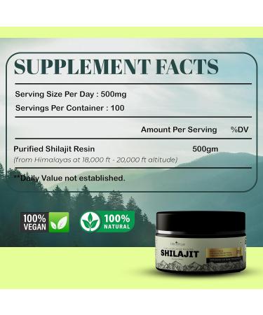 Original Himalayan Shilajit Resin 50g - 100% Pure Fulvic & Humic Acid Minerals - Immune System & Vitality Booster - Vegan - Elite Standard - Buy Online on GoSupps.com