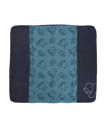 Sterntaler Baby Unisex diaper support reference changing pad cover ice bear frote guts - wrapping coverage winding train - dark gray elia
