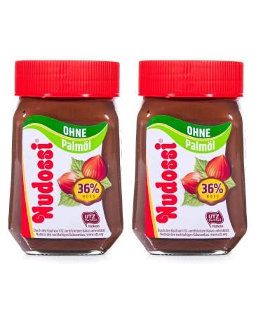 Nudossi glass spread without palm oil 2-pack (2x300 g) - Buy Online on GoSupps.com