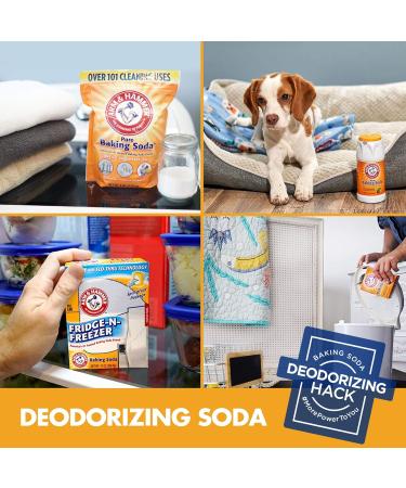 Arm & Hammer Pure Baking Soda 8oz - Pack of 2 - 2 Pack 8 Ounce Boxes - Buy Online on GoSupps.com