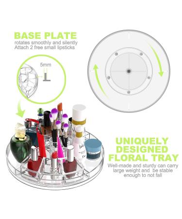 Boxalls 360 Rotatable Makeup Organizer - Large 8-Layer Skincare & Cosmetics Storage - Transparent Beauty Carousel for Perfumes & Makeup - International Shipping Available - Buy Online on GoSupps.com