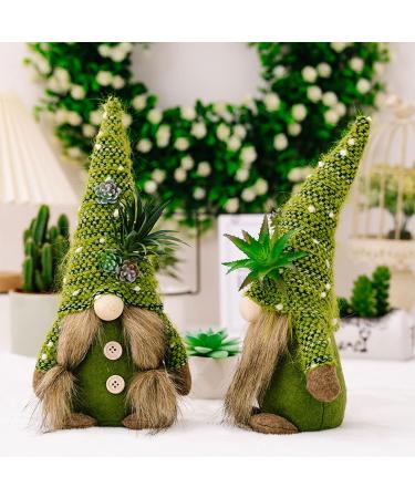 caoxhenr Spring Gnomes - Summer Cactus - Scandinavian Swedish Gnomes - Decorative Tray - Garden Gift - Swedish Gnomes - Buy Online on GoSupps.com