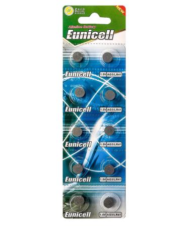 Set of 50 AG3 LR41 1.5 Volt Batteries