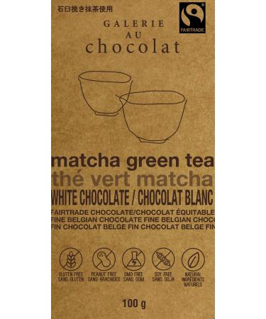 Jelina Fair Trade Green Tea Bar 29% 100 Grams