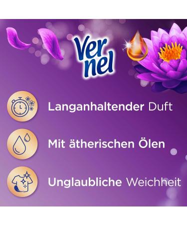 Venel Aromatherapy Lotus Flower Fabric Softener - 8x 37 WL (296 Washloads) - Long-Lasting Scent with Essential Oils - Eco-Friendly 814ml (8 Pack) - International Shipping - Buy Online on GoSupps.com