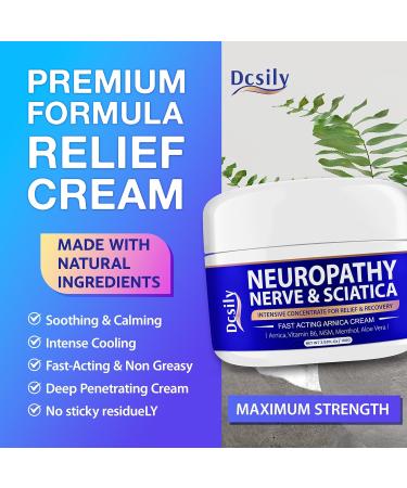 Neuropathy Nerve Relief Cream with Arnica & Vitamin B6 | Effective Pain Relief for Hands Feet Legs Back & Neck - Fast Shipping Internationally - Buy Online on GoSupps.com