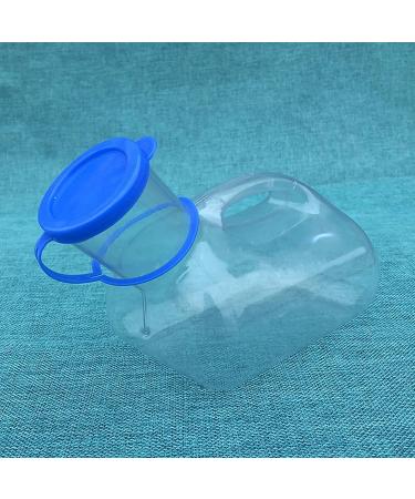 Male Urinals for Men Portable Plastic Urinal Travel Pee Bottle 1000ML Happy - Buy Online on GoSupps.com