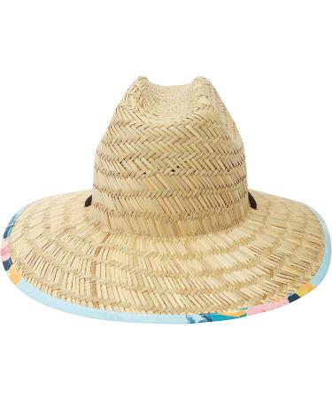 Billabong Men's Classic Blue Straw Lifeguard Hat - One Size | Printed Design - Buy Online on GoSupps.com