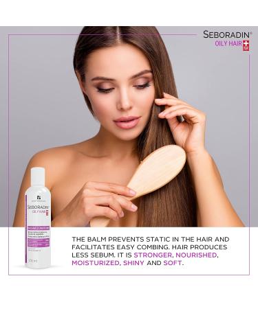 Seboradin Hair Conditioner 200ml | Flushing for Oily Hair Dandruff Psoriasis & Hair Loss - Scalp Care for Men & Women - Buy Online on GoSupps.com