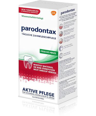 Parodontax Mouthwash Fresh Mint 300ml - Daily Gum Care for Healthier Teeth & Gums | International Shipping Available - Buy Online on GoSupps.com