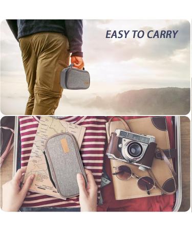 Insulin Cooler Travel Bag with Ice Packs - Portable Diabetic Medications Organizer for Daily & Travel Use - Buy Online on GoSupps.com