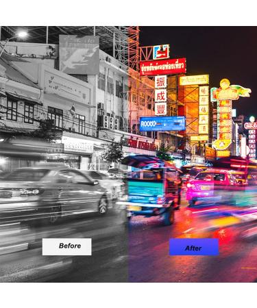 Red-Green Color Blind Glasses for Men & Women | Double Coated PC Resin | Color Blindness Correction & Protection - Buy Online on GoSupps.com