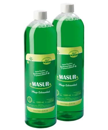 Hepp GmbH & Co KG - Masur spruce needle bubble bath 2000 ml (2 x 1000 ml bottle)