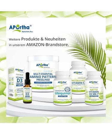 Aportha Vitamin B12 Complex - 120 Vegan Capsules 500 g Bioactive B12 High Dose Allergen-Free Gluten-Free - Best Alternative to Drops & Tablets - Buy Online on GoSupps.com
