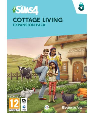 The Sims 4 Cottage Living (EP11) PCWin | Code In A Box | Video Game | English PCWIN Code in a box Cottage Living (EP11)