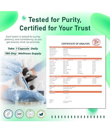 Premium Wormwood 990 mg with Clove Cinnamon Fennel Peppermint & Chamomile Supports Digestive Comfort & Gut Flora Balance 180 Capsules 180 count (pack of 1) - Buy Online on GoSupps.com