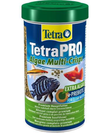 Tetra Pro Algae Multi -Crisps - Premium Fish feed with algae concentrate for increased resistance 500 ml per algae 500 ml (1 Pack)