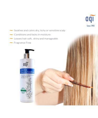 aqi Sensitive Itchy Dry Scalp Conditioner - Paraben & Sulfate Free Vegan Hair Care for Men & Women - 16.9 fl oz Made in Australia - Buy Online on GoSupps.com