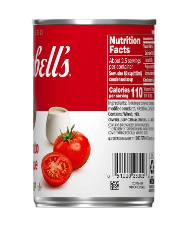 Campbell's Tomato Bisque Soup 10.75 oz - Delicious & Convenient - Buy Online on GoSupps.com