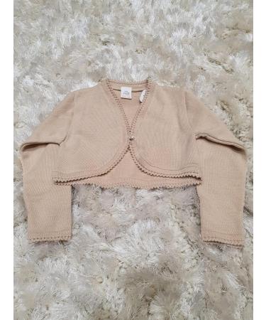 Baby Blue Knitted Cotton Cardigan - Cozy Long Sleeve Bolero Shrug for Kids | 8 Years Boys and Girls Clothing - Buy Online on GoSupps.com